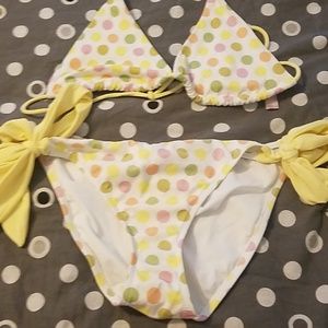 Polka dot bikini
